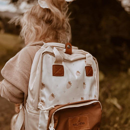 Рюкзак Mrs. Ertha "Strawberries", райские ягоды, большой, водонепроницаемый