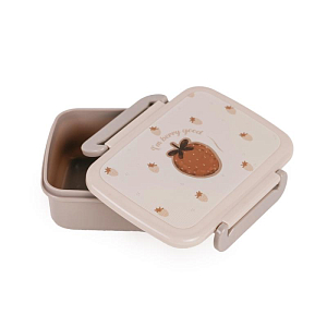 Ланч-бокс с разделителем Mrs. Ertha "Strawberries Mood", райские ягоды