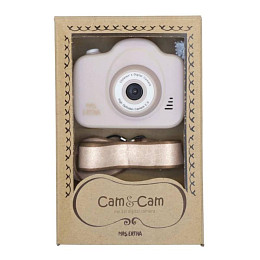 Цифровая камера Mrs. Ertha "Cam Cam Bouquet Silhouette", цветочный эскиз с пудровым