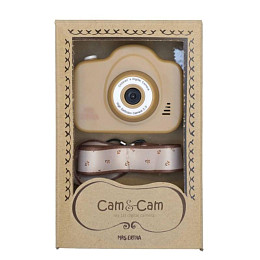 Цифровая камера Mrs. Ertha "Cam Cam Flower Buds", мириада цветов с ореховым