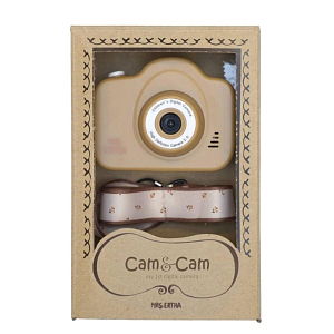 Цифровая камера Mrs. Ertha "Cam Cam Flower Buds", мириада цветов с ореховым