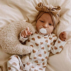 Мобиль музыкальный с подсветкой Mrs. Ertha "Moon", кремовое