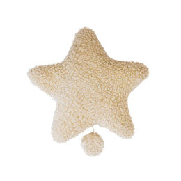 Мобиль музыкальный с подсветкой Mrs. Ertha "Star", ванильный