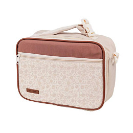 Сумка для ланча Mrs. Ertha "Bouquet Silhouette", цветочный эскиз