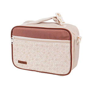 Сумка для ланча Mrs. Ertha "Bouquet Silhouette", цветочный эскиз