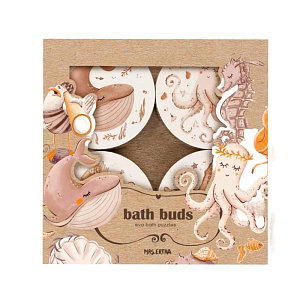 Пазлы плавающие Mrs. Ertha "Bath Buds", 20 шт, мир океана