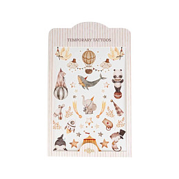 Набор временных татуировок Mrs. Ertha "Dreams Star", 25 шт, в мире снов