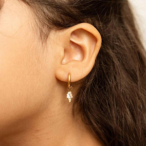 Шарм-подвеска в виде мороженого Mrs. Ertha "Sweet Icecream", 2 шт