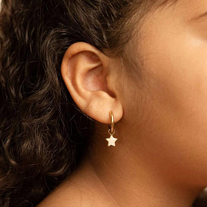 Шарм-подвеска в виде звезды Mrs. Ertha "Twinkle Star", 2 шт