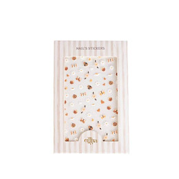 Набор 3D наклеек для ногтей Mrs. Ertha "Butterfly", микс с бабочками