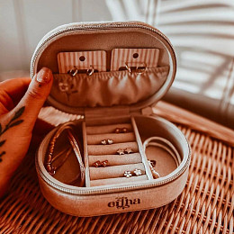 Шкатулка для украшений Mrs. Ertha "Aura Daisy", жемчужные маргаритки