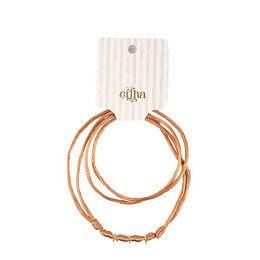 Бусы для трех шармов Mrs. Ertha "Rusted", карамельные