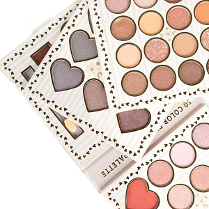 Набор для макияжа Mrs. Ertha "My First Make Up Mon Chérie", 50 оттенков, мульти микс