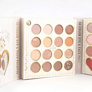 Набор для макияжа Mrs. Ertha "My First Make Up Mon Chérie", 50 оттенков, мульти микс