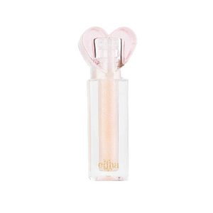 Блеск для губ с ароматом клубники Mrs. Ertha "Glimmies Vegan Sparkle Vanilla", перламутровая ваниль