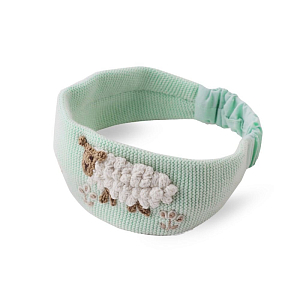 Повязка на голову вязаная Gingersnaps "Barbara Sheep", мятная