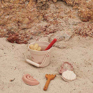 Набор для пляжа и песочницы Liewood из силикона "Облако", бежевый микс