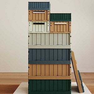 Складной ящик для хранения Liewood, размер L, серо-голубой
