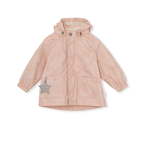 Куртка детская MINI A TURE "Anitha Fleece Print mauve chalk", розовая