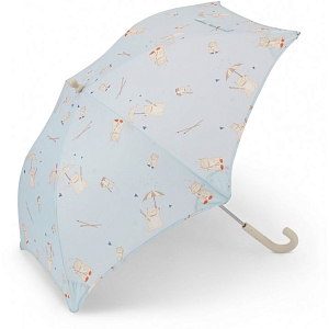 Детский зонтик Konges Slojd "Miso Raindrops", голубой