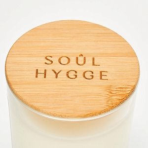 Свеча Soul Hygge "Fresh grass" с хлопковым фитилём , 225 мл