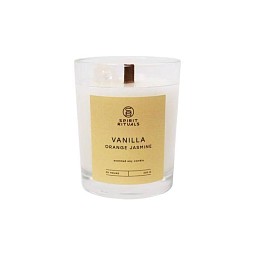 Соевая свеча SPIRIT RITUALS с эфирными маслами ванили апельсина, жасмина, 200 гр