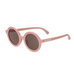 Солнцезащитные очки Babiators Round "Персиковое настроение", мягко-розовые