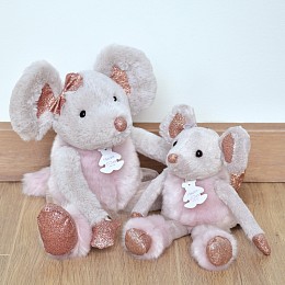 Мягкая игрушка Histoire d'Ours "Мышка", розовый