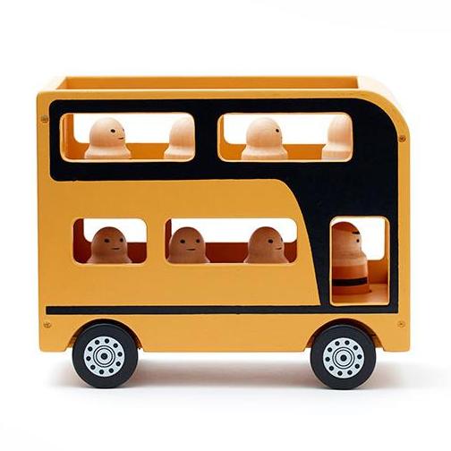 Игрушечный двухэтажный автобус Kid's concept, серия "Aiden"