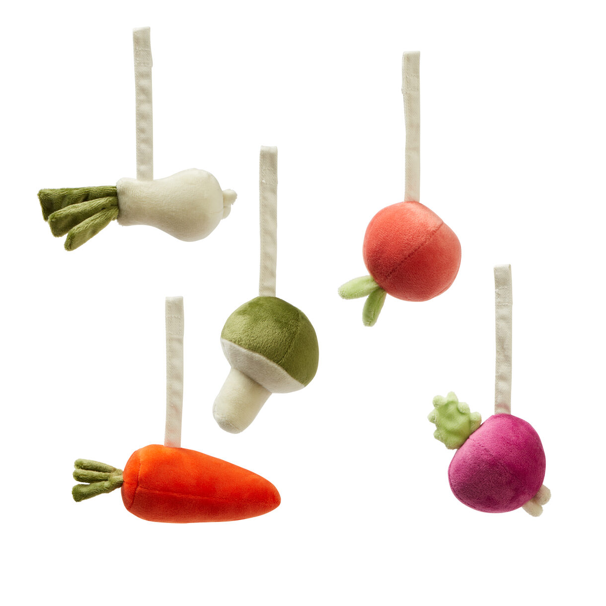 Игрушки для развивающего коврика "Овощи" Kid’s Concept, серия "Bistro"