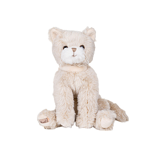 Плюшевая игрушка Bukowski "Кот Catty", бежевый, 25 см
