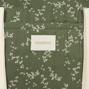 Сумка Nobodinoz "Stories Green Jasmine", жасмин в зелени, 45 х 30 см
