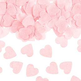Конфетти Party Deco "Сердца", розовое, 1,6 см