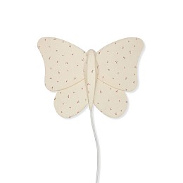 Светильник настенный тканевый в виде бабочки Konges Slojd "Butterfly", цветочный